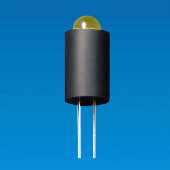 Ø5, 2 pin Cylinder LED Holder - LED Holder QLS-05