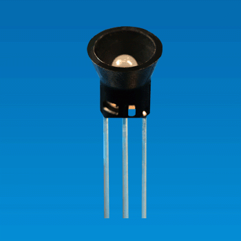 Ø3, 3 pin Cylinder LED Holder - LED Holder QLH-2A