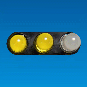 LED-Gehäuse - LED-Gehäuse 3LED-7