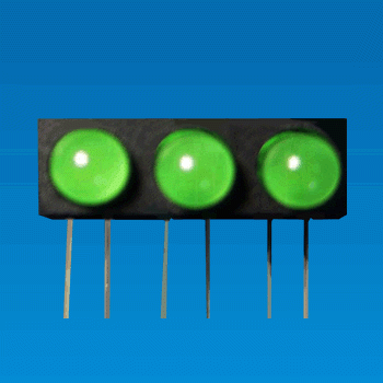 Boîtier LED - Boîtier LED 3LED-5-R