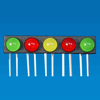 LED Housing - LED Housing 5LED-5-R