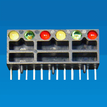 LED Housing - LED Housing 6LED-3A