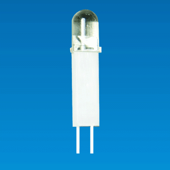 LED Holder Ø5, 2 pin LED座 - LED Holder Ø5,2pin LED座QBF-15