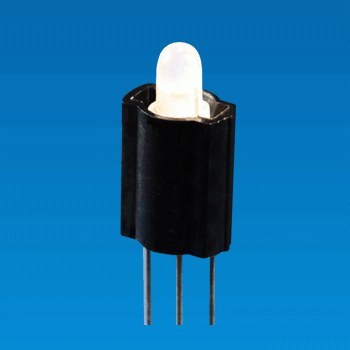 LED Holder Ø3, 3 pin LED座 - LED Holder Ø3,3pin LED座QBU-03