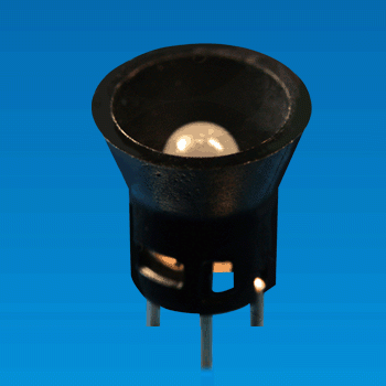 LED Holder Ø3, 3 pin LED座 - LED Holder Ø3,3pin LED座QLH-01
