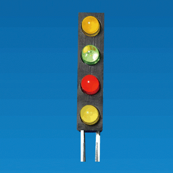 Boîtier LED - Boîtier LED Ø3,2 broches Support LED carré 4LED-3C