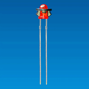 LED Housing - 3mm 2pin LED Housing CLA-3AR