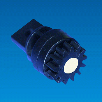 Amortiguador rotativo de plástico bidireccional