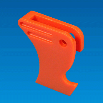 Auswerferabdeckung, orangefarben - Auswurfabdeckung MKL-01
