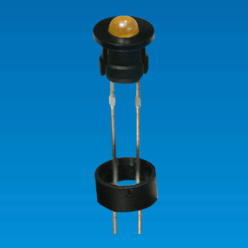 LED Housing Ø3,2pin LED座CLED-4A