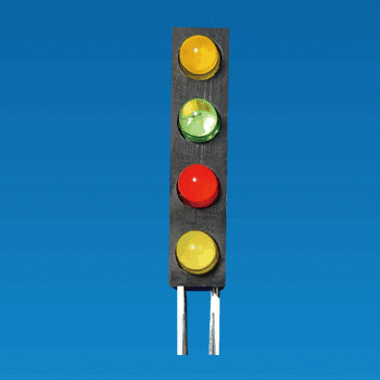 Carcasa LED Ø3,2pin Soporte cuadrado de LED 4LED-3C