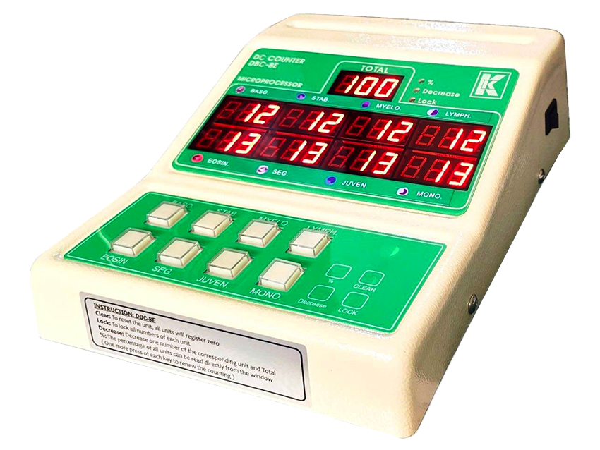 Gemmy Taiwan-made Cell Counter β simple, practical, user-friendly design, and competitively priced.