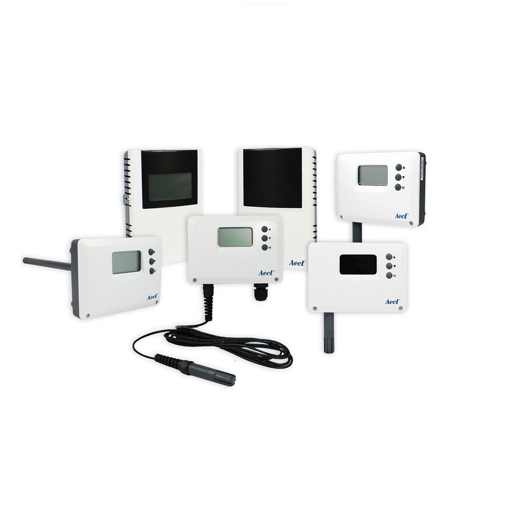 Transmetteur de température / Transmetteur d'humidité ou de point de rosée  - Capteur de température, capteur d'humidité, capteur de point de rosée