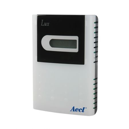 Pemancar Lux - sensor iluminasi ruangan dengan tampilan