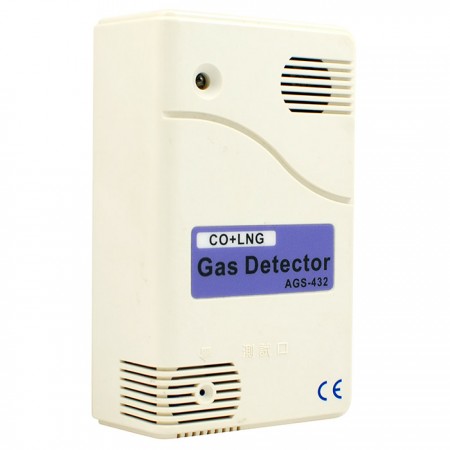Détecteur de gaz / monoxyde de carbone (CO) - Alarme pour gaz naturel (LNG/LPG) et monoxyde de carbone (CO)