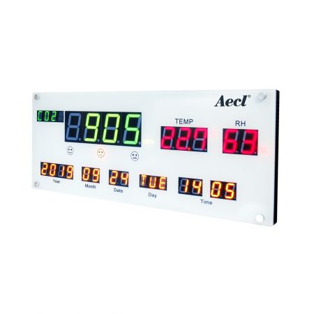 IAQ Monitor and Transmitter - Room Sensor and Display for Multiple Air Quality Indexes