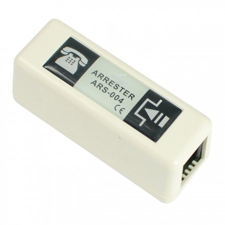 Arrester to protect devices from lightning damage