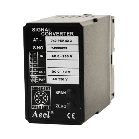 ACからDCの絶縁信号コンバータ