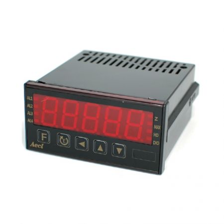 Compteur numérique micro-processus 5 avec 2 alarmes/sorties analogiques/RS485 - Compteur numérique micro-processus 5 avec 2 alarmes/sorties analogiques/RS485