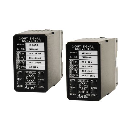 Convertisseur de signal CC - Convertisseur de signal de tension et de courant