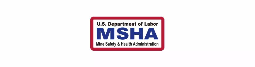 Las certificaciones estadounidenses cumplen con las leyes y regulaciones de seguridad minera.