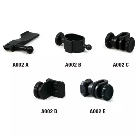 Flashlight holder Clip for different type of helmets - Flashlight holder Clip for different type of helmets