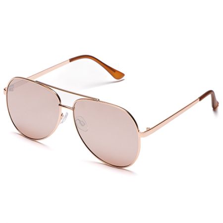 Metallsonnenbrille für stilvolle Männer - Klassisches Aviator-Design Sonnenbrille