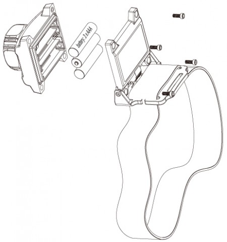 DS-15製品の分解図