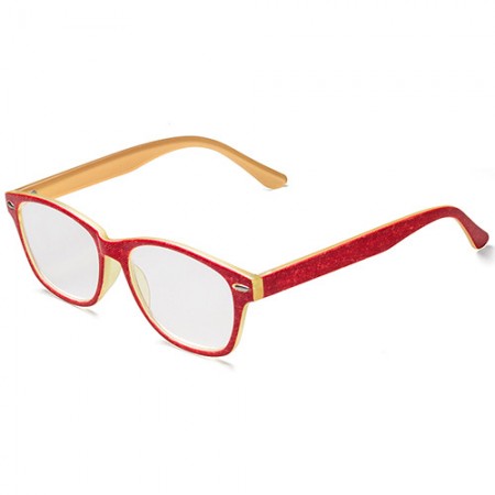 Óculos de leitura com cores retrô de dois tons - Óculos de leitura com cores retrô de dois tons