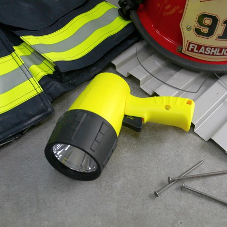 手枪型充电式工业手电筒