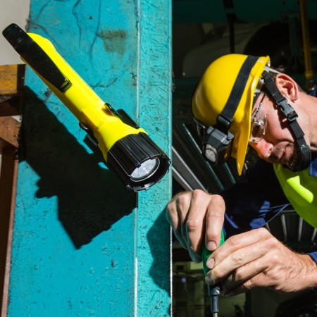 Class I Div 1 강력한 핸드헬드 LED 토치