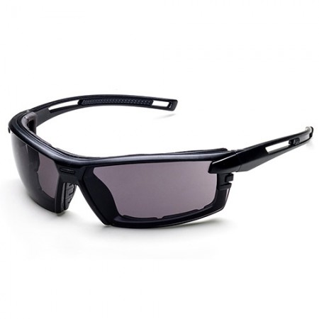 Style slim avec gesket
(Fabriqué en Chine) - Les lunettes de sécurité ajoutent un cadre arrière avec de la mousse.