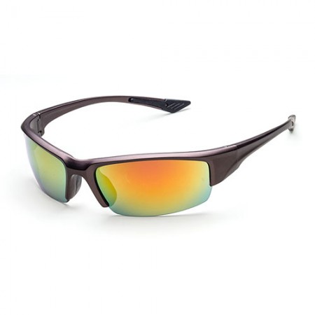 Halbgestellte Unisex-Sportsonnenbrille