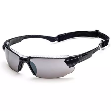 Óculos de Segurança - Óculos de segurança com lentes intercambiáveis e cordão de acessório