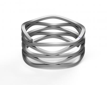 Interlaced Wave Springs