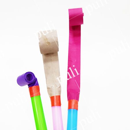 صنع نفخات ورقية