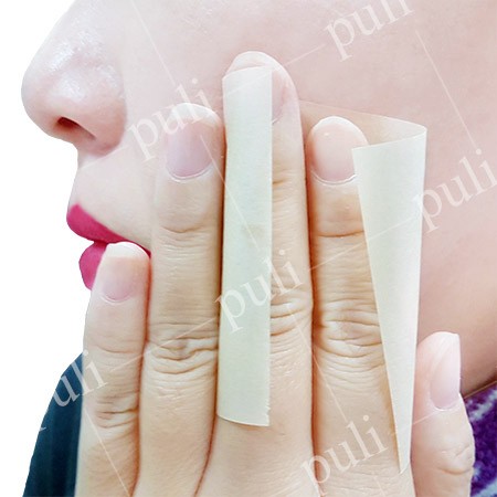 Χαρτί απορρόφησης λιπαρότητας προσώπου