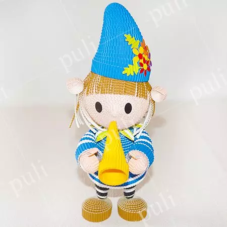 継ぎ目付き紙の工作ストリップ