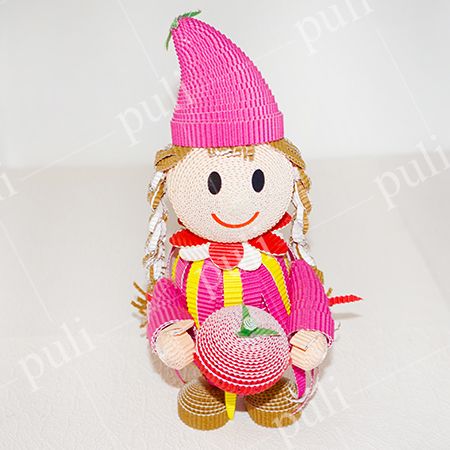 継ぎ目付き紙の工作ストリップ