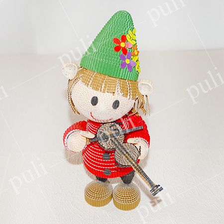 継ぎ目付き段ボールのクラフト