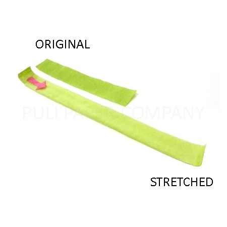 Le papier crépon a une excellente résistance et extensibilité