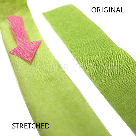 Le papier crépon a une excellente résistance et extensibilité