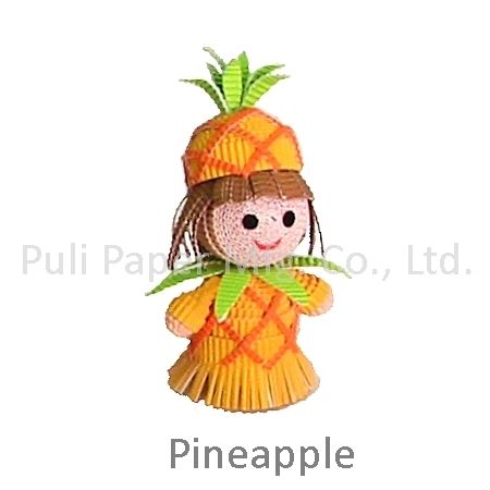 継ぎ目付き紙のおもちゃ