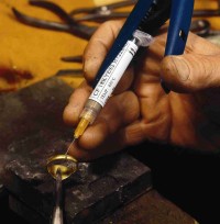 金銀銅液性焊劑 - 金銀銅液性焊劑