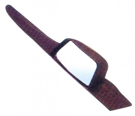 WIDE ANGLE MIRROR -  BLIND SPOT MIRROR WITH VISOR