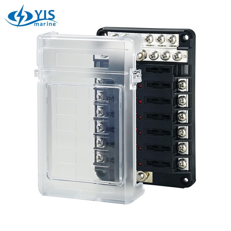 Module Fuse Block Modular Design Blade Fuse Blocks | Marine Toggle Switch Panels, Fuses ...