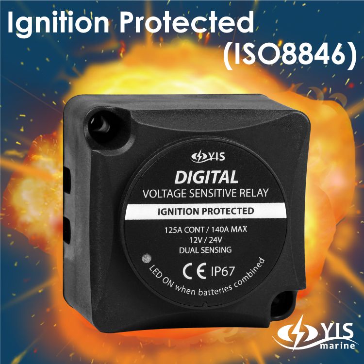 Dvxsr Digital Voltage Sensitive Relay (DVSR) | Marine Toggle Switch Panels ...
