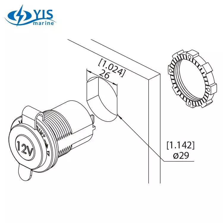 Soquetes de 1-1/8”