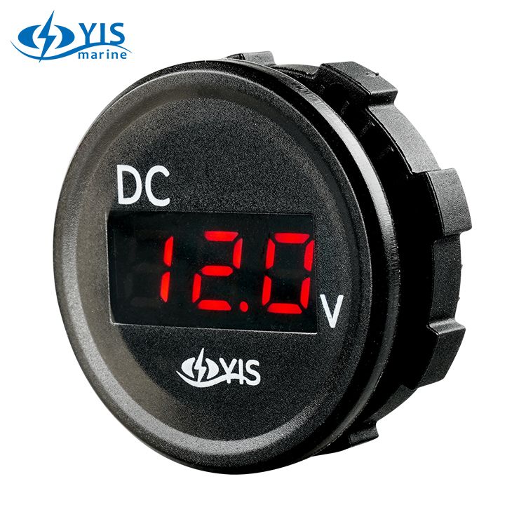 3-IN-1 CAR 12V Digital LED Voltmeter Voltage Temperature Watch
