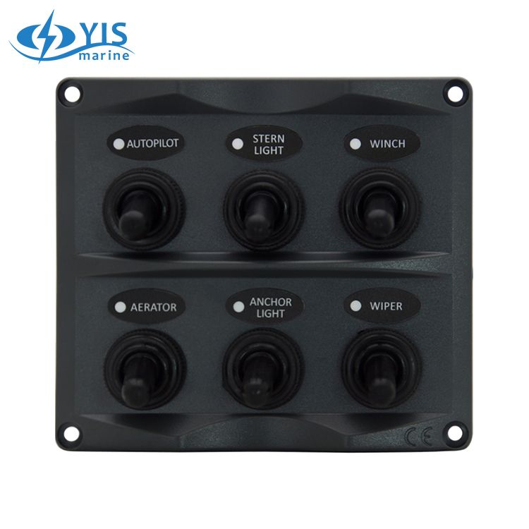 Water-resistant switch panels